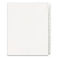 Avery Dennison Index Tab, Allstate A-Z, White, PK26 01700